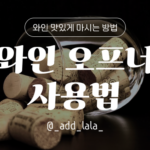 Thumbnail_와인 맛있게 마시는 방법__와인 오프너 사용법_